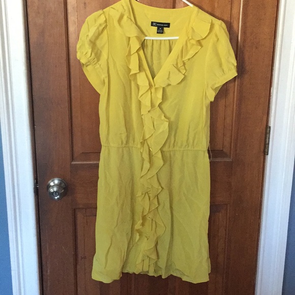 INC International Concepts Dresses & Skirts - Silk dress with ruffles